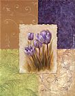 Tulip Paintings - Amethyst Tulip by Vivian Flasch